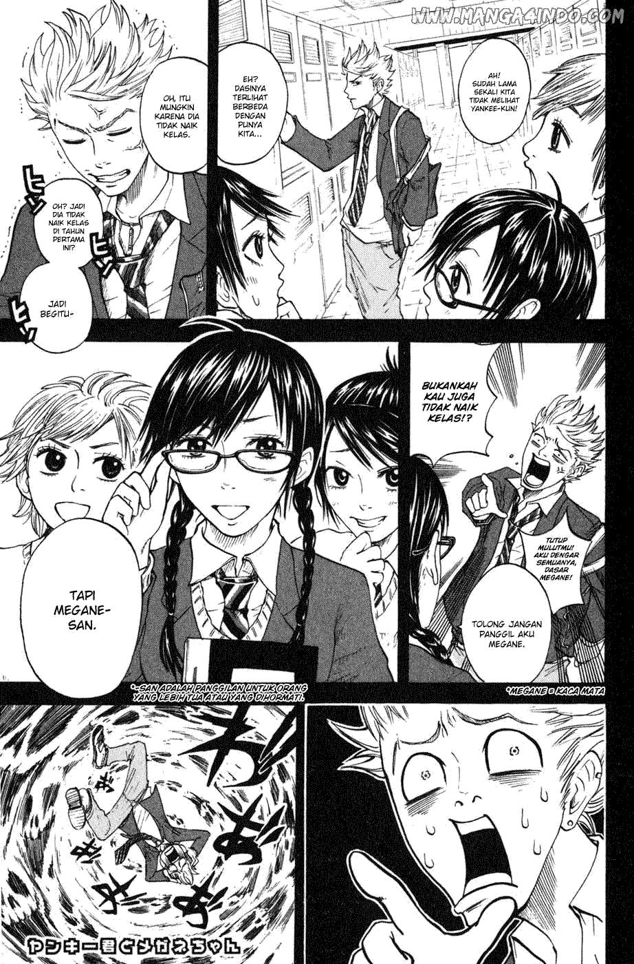 Yankee-kun to Megane-chan Chapter 03 Bahasa Indonesia